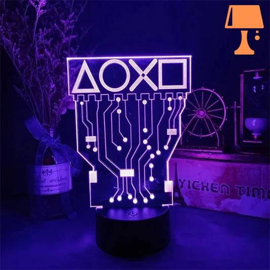 Lampe circuit électrique design