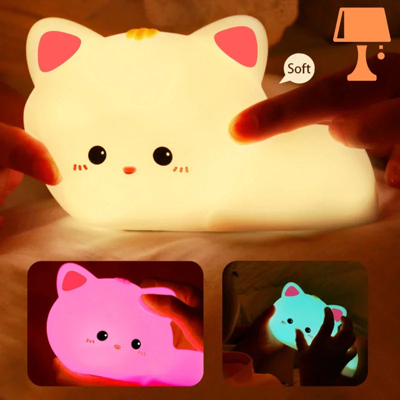 Lampe de bureau chat moderne