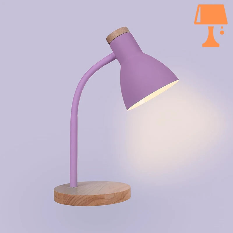 Lampe de Bureau Violet