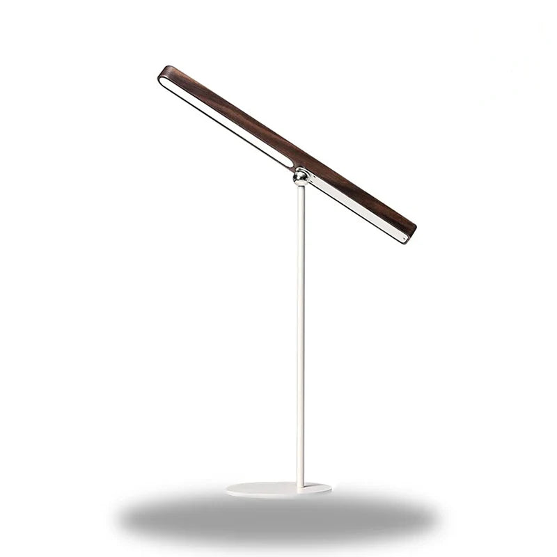 lampe de cheve tactile bois noir