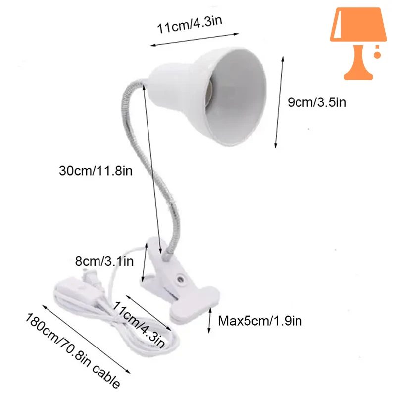 lampe de chevet à fixer sur tête de lit blanc mesure