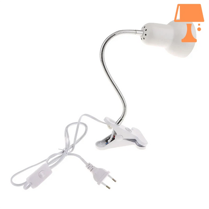 lampe de chevet à fixer sur tête de lit blanche