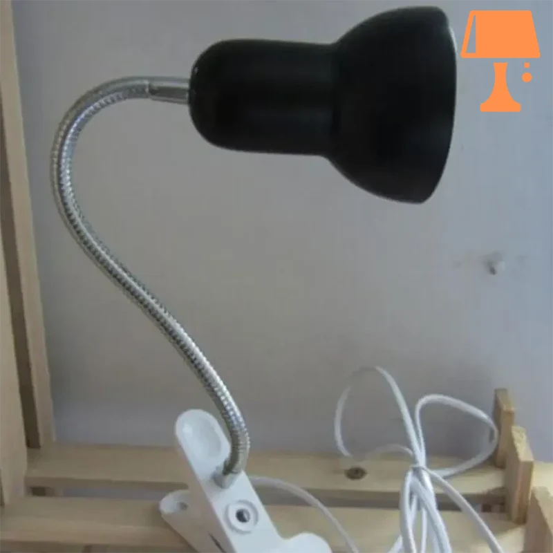 lampe de chevet à fixer sur tête de lit noir