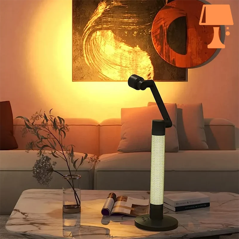 lampe de chevet à télécommande salon