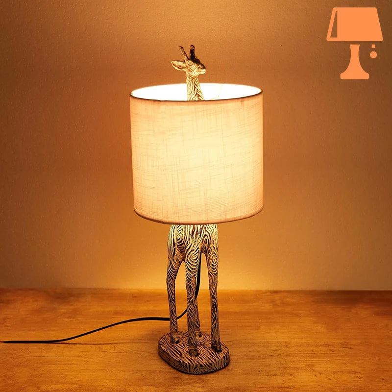 lampe de chevet africaine chambre