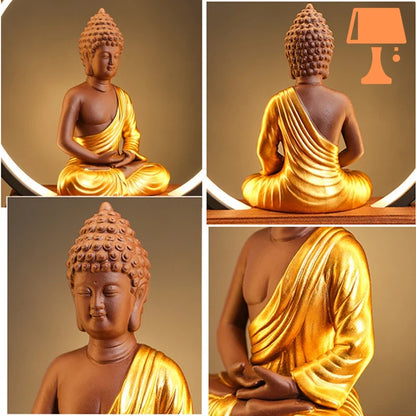 lampe de chevet ambiance zen bouddha apaisante