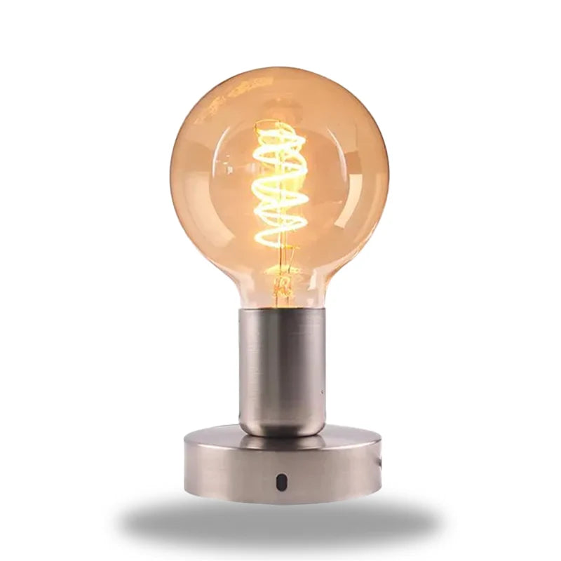 lampe de chevet ampoule apparente