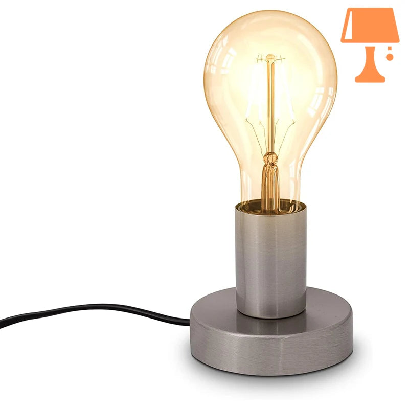 lampe de chevet ampoule gris