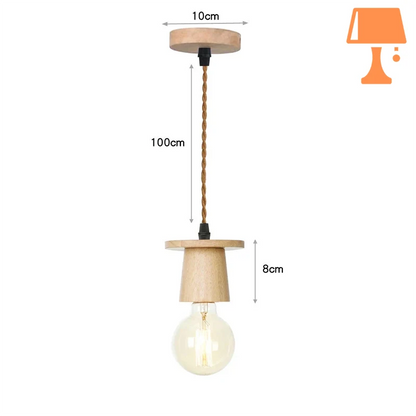 lampe de chevet ampoule suspendue style f