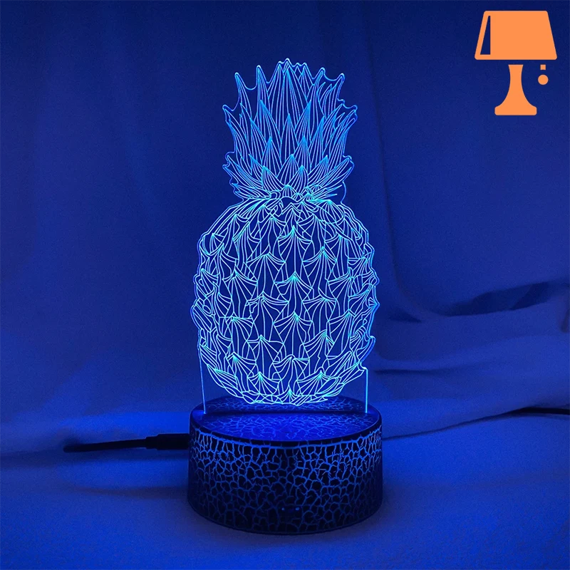 lampe de chevet ananas design