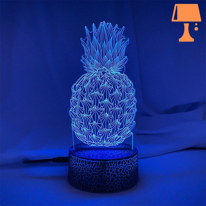 lampe de chevet ananas design