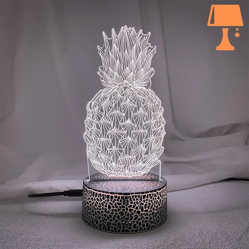 lampe de chevet ananas originale