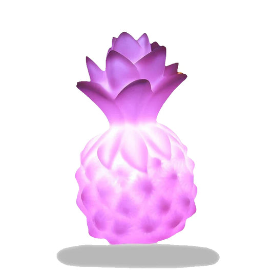 lampe de chevet ananas rose