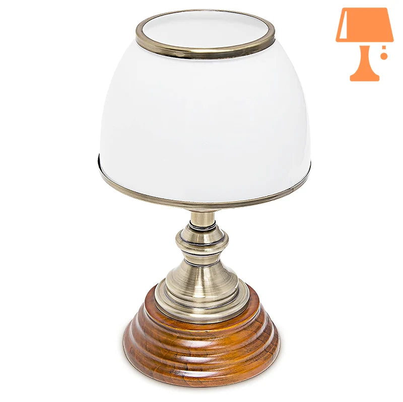 lampe de chevet ancienne en verre design