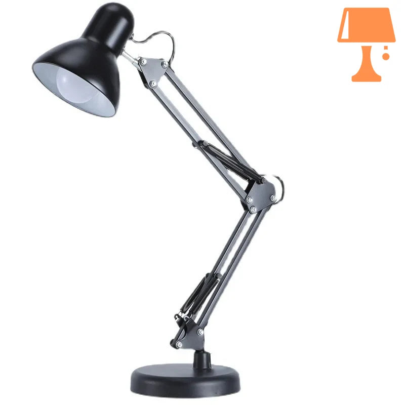 lampe de chevet anglais noir