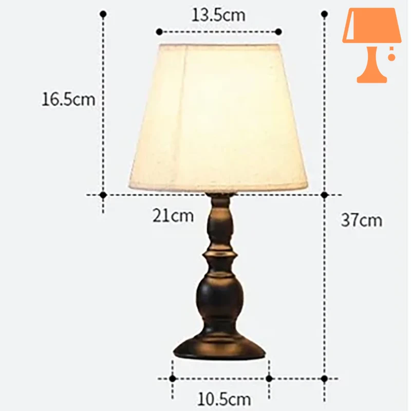 lampe de chevet année 80 taille