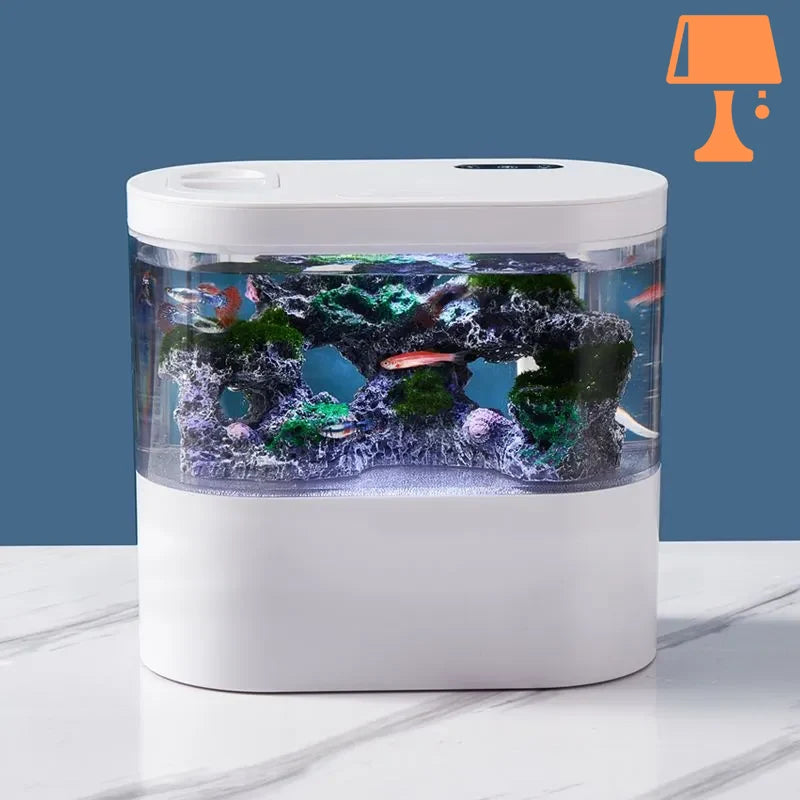 lampe de chevet aquarium design