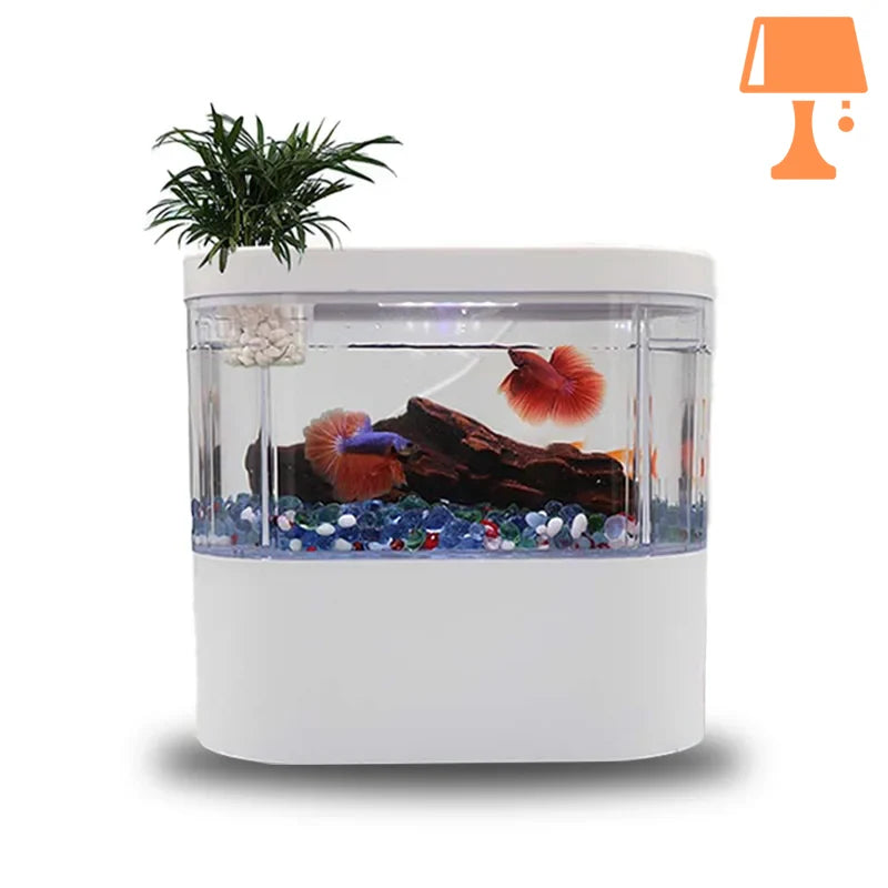 lampe de chevet aquarium mignon