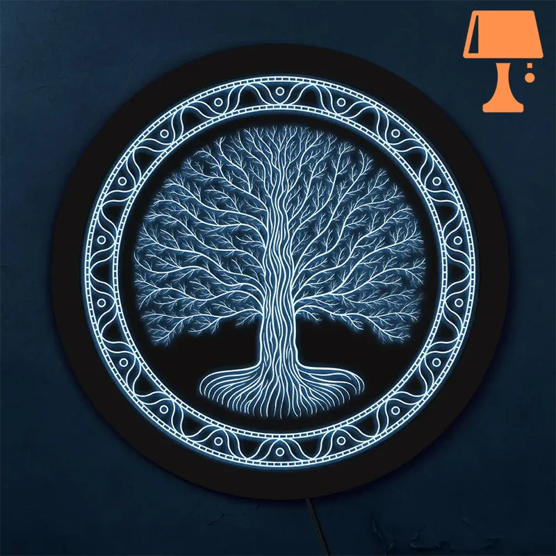 lampe de chevet arbre de vie design