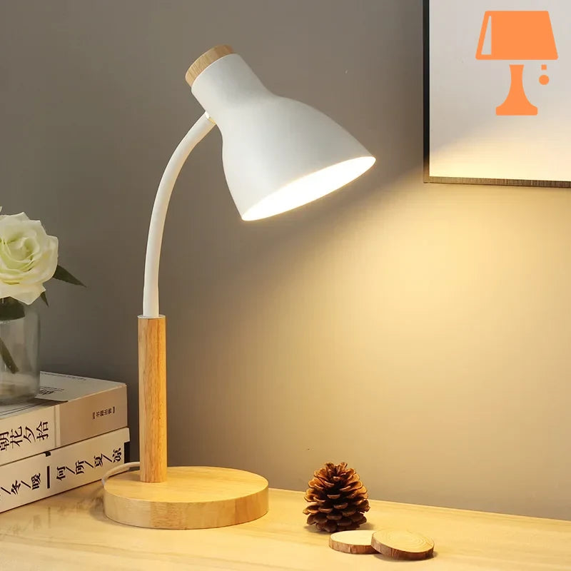 lampe de chevet atelier blanc