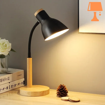 lampe de chevet atelier noir