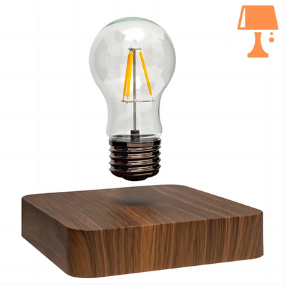 lampe de chevet avec ampoule filament arrondie