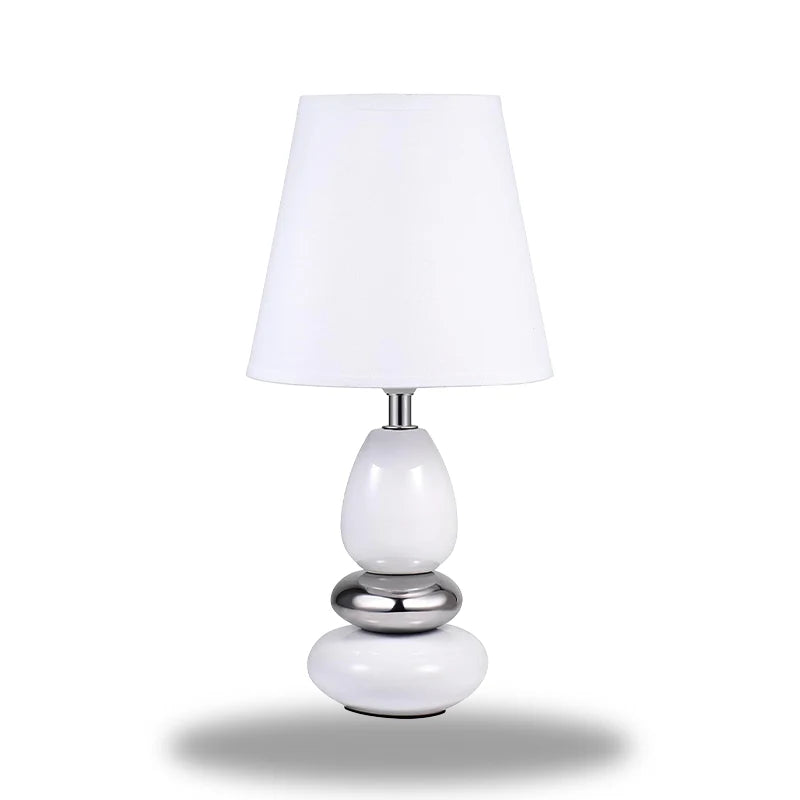 lampe de chevet avec pied en galet