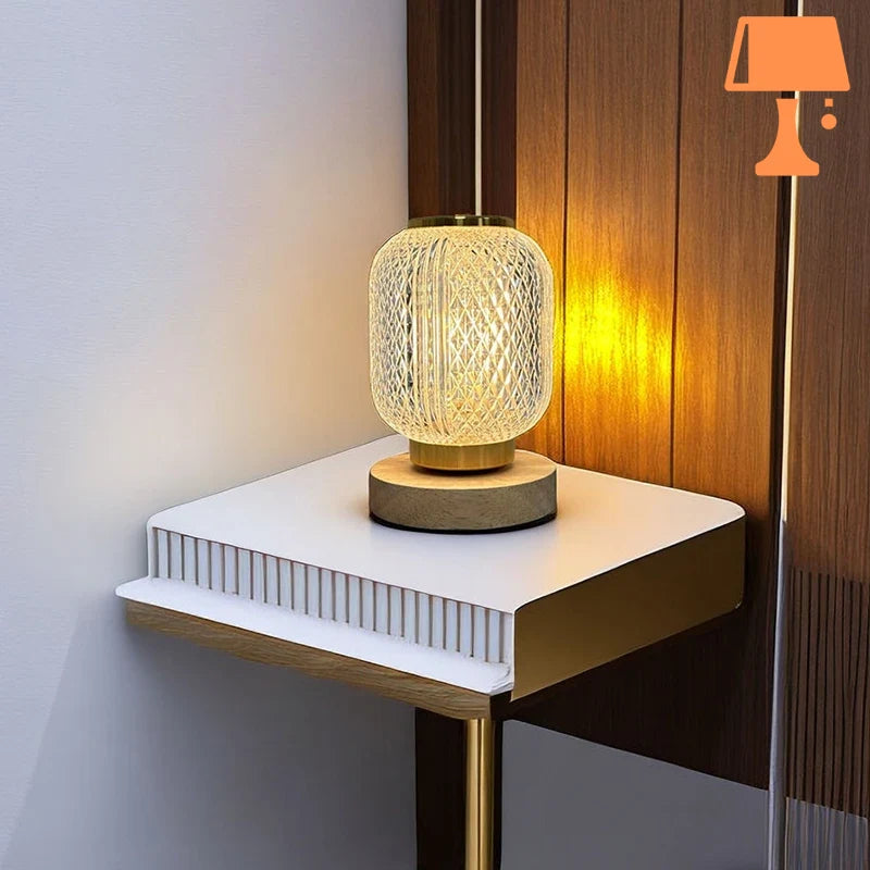 lampe de chevet avec pile design