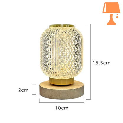 lampe de chevet avec pile mesure