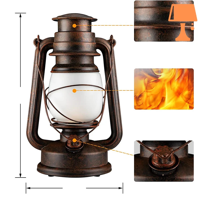 Lampe de Chevet Avec Piles Mesure