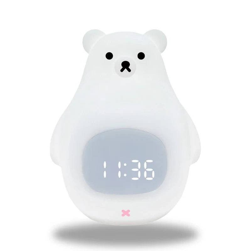 lampe de chevet avec reveil pour enfant