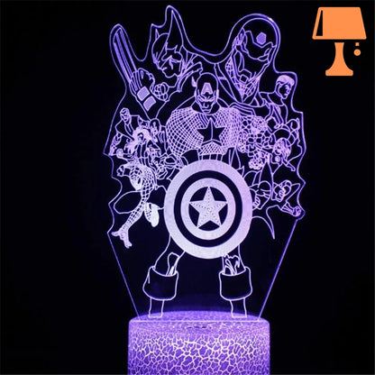 lampe de chevet avengers type b