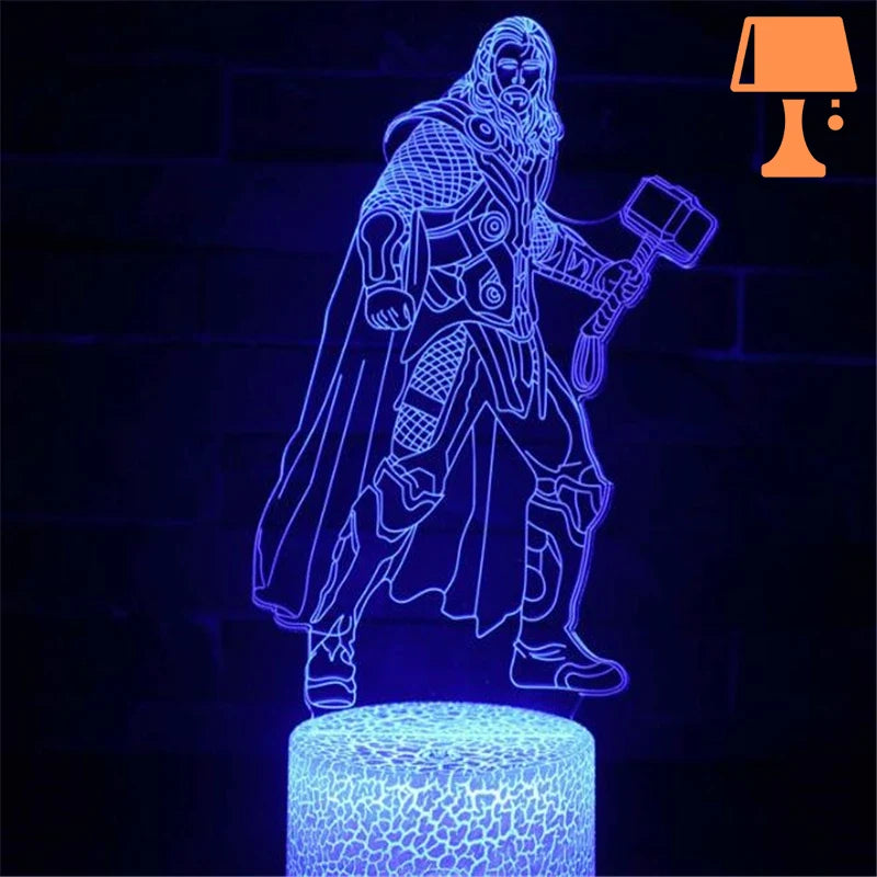 lampe de chevet avengers thor