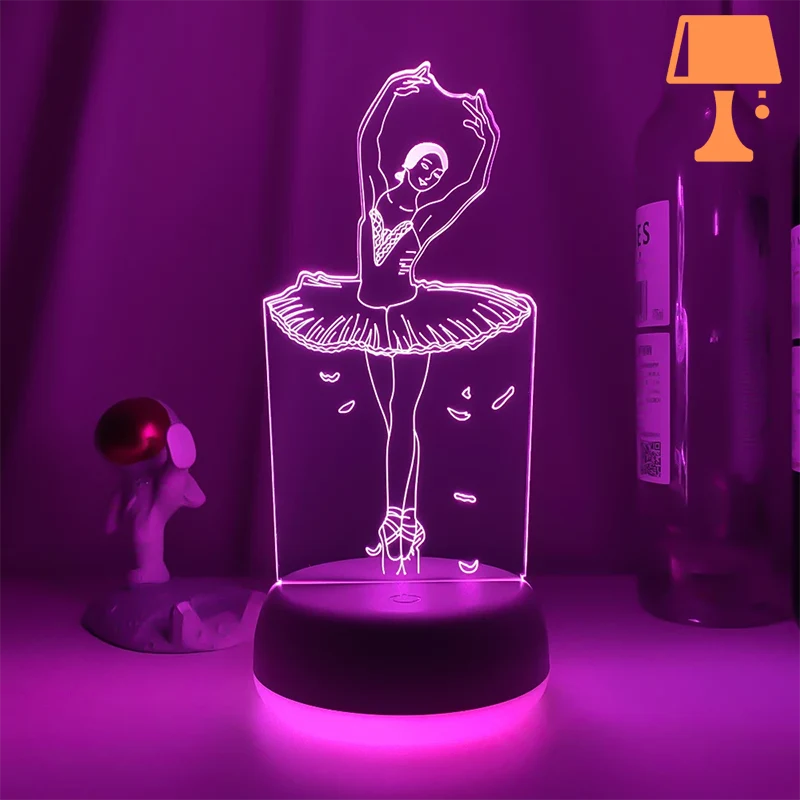 lampe de chevet ballerine design
