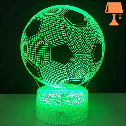 lampe de chevet ballon vert