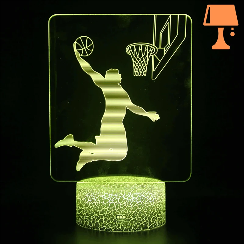 lampe de chevet basketball originale