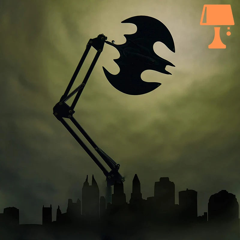 lampe de chevet batman design