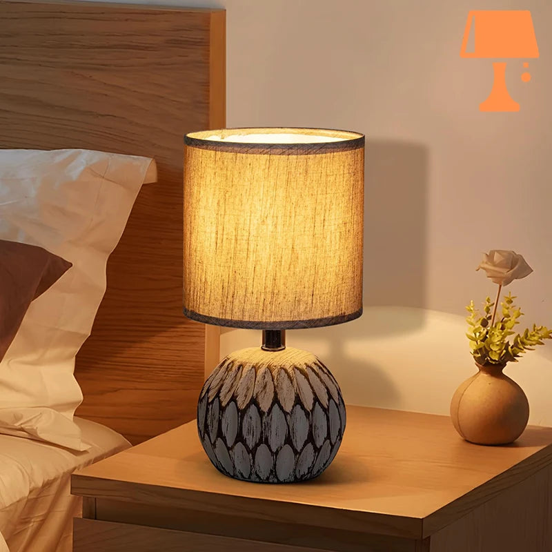 lampe de chevet beige taupe table de chevet