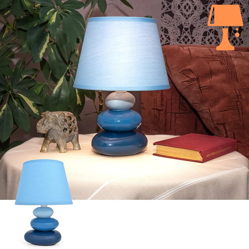 lampe de chevet bleu ciel chambre