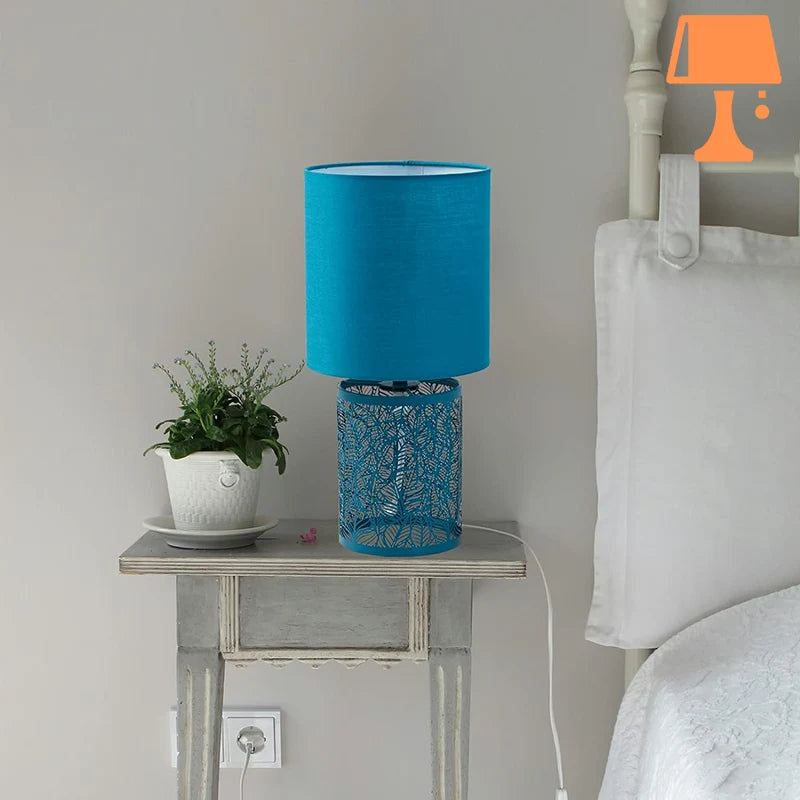 Lampe de Chevet Bleu Pétrole Chambre