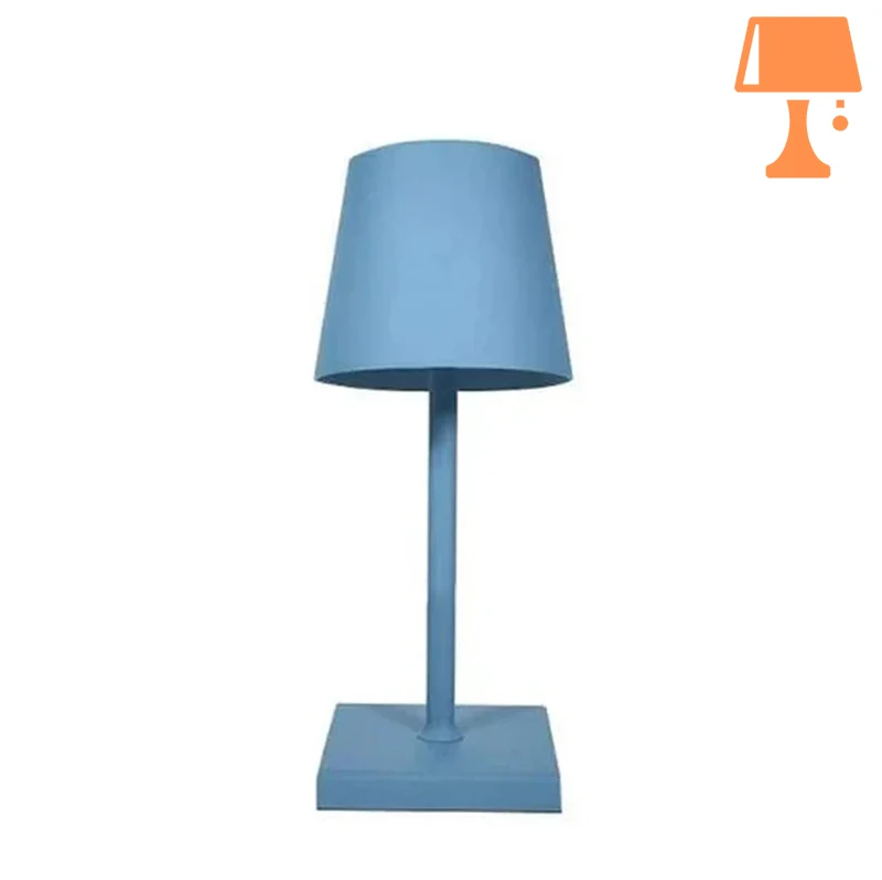 lampe de chevet bleu roi originale