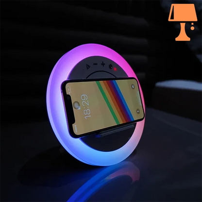 lampe de chevet bluetooth zoom