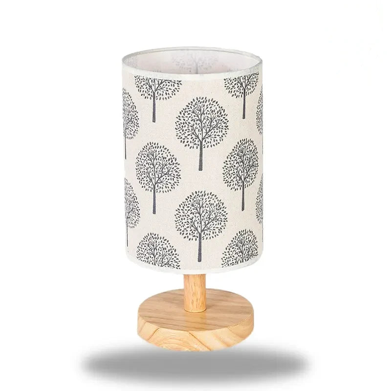 lampe de chevet bois arbre