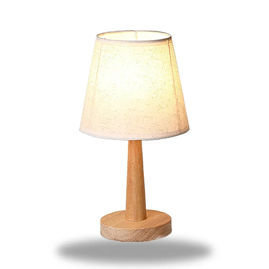 lampe de chevet bois nature