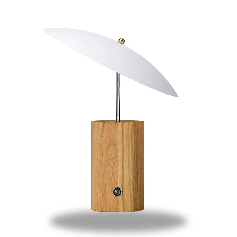 lampe de chevet bois tourne