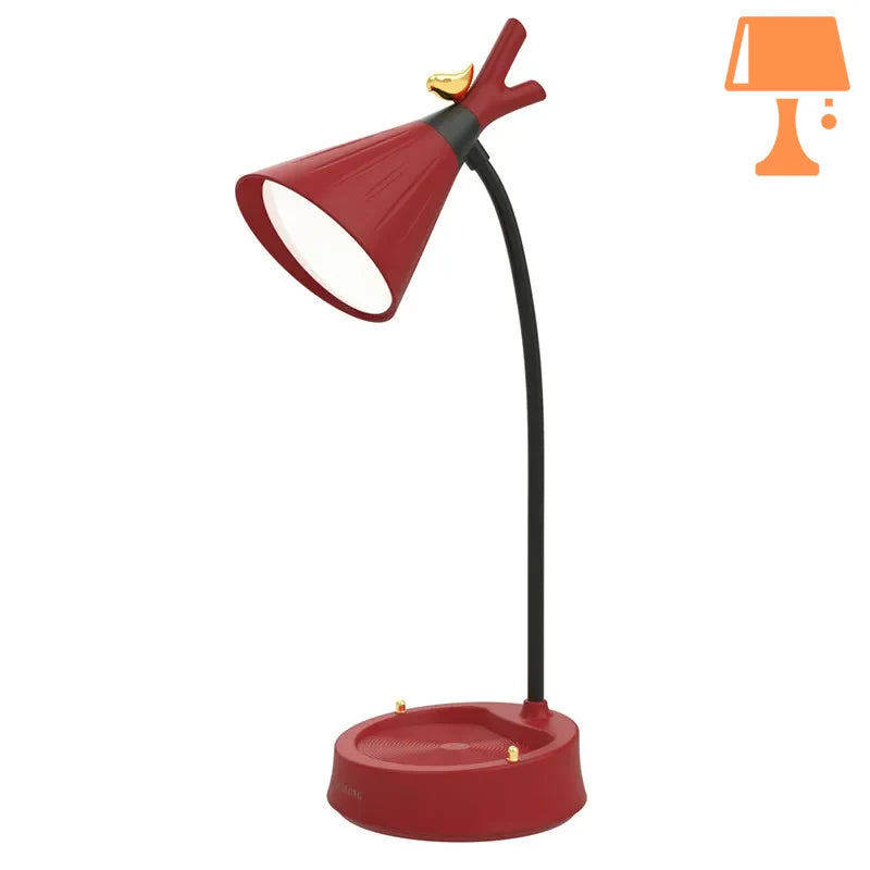 lampe de chevet bordeaux design