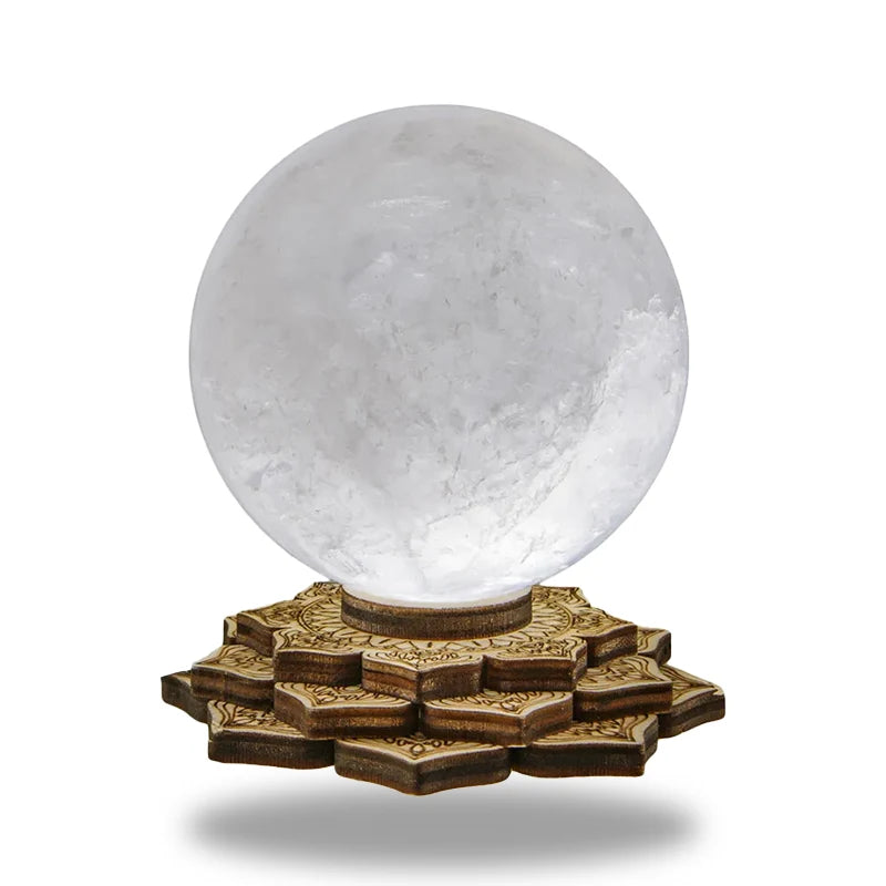 lampe de chevet boule de cristal