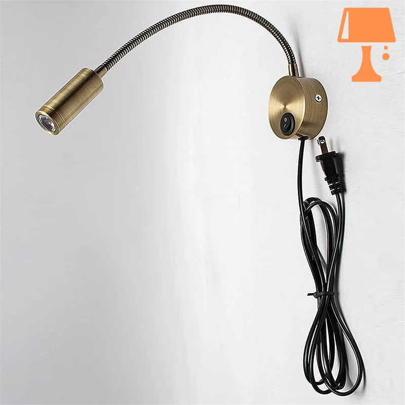 lampe de chevet bronze murale