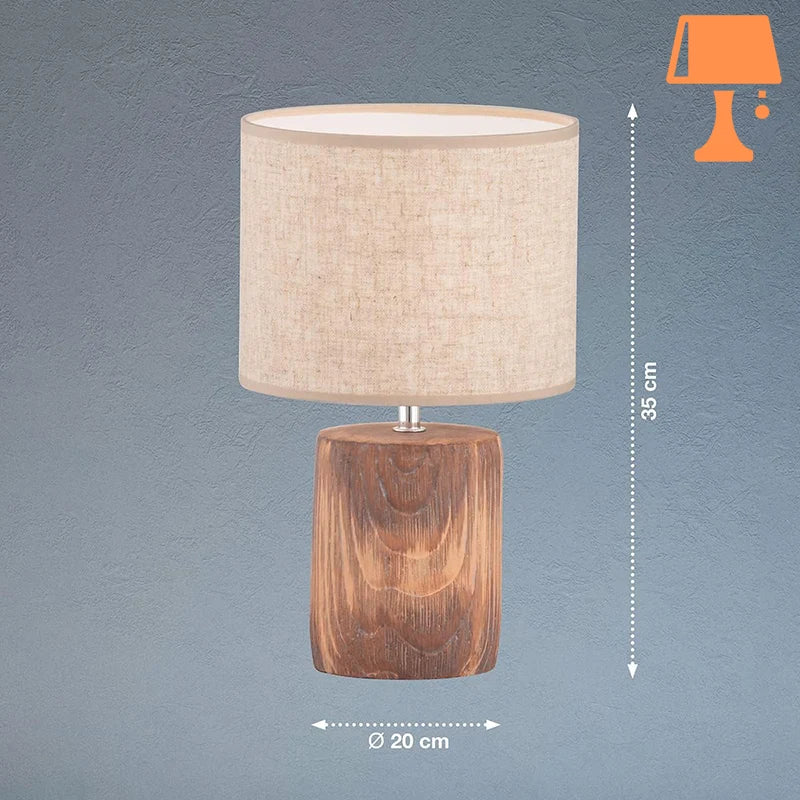 lampe de chevet chalet mesure