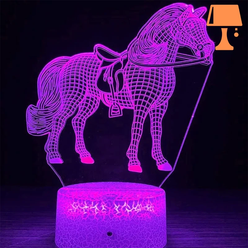 lampe de chevet chambre ado fille 3d